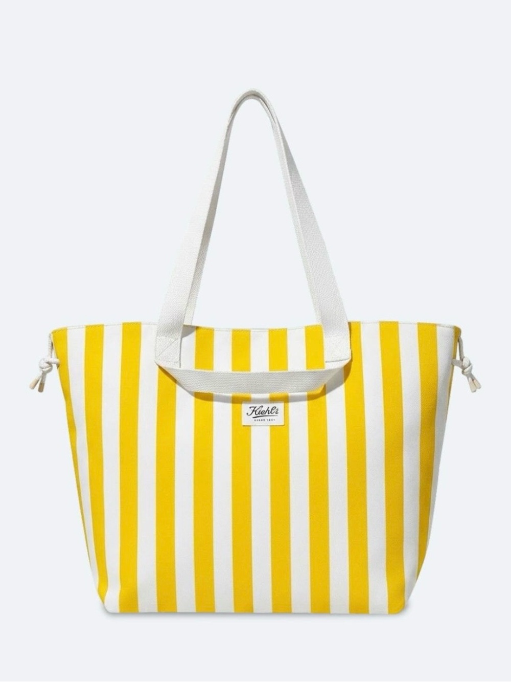 Kiehls Canvas Stripe Tote Bag